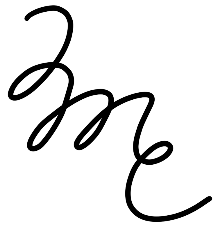 Photographer's signature